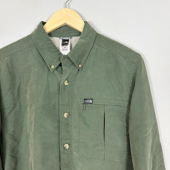 The North Face Syncline Performance Outdoors Shirt Green Size Small Men's - Picture 1 of 4
